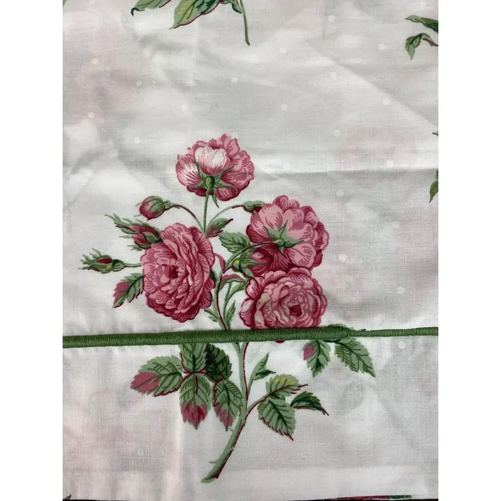 ADRIENNE VITTADINI FIELDCREST Sham King Floral Botanical 40x25 Vintage